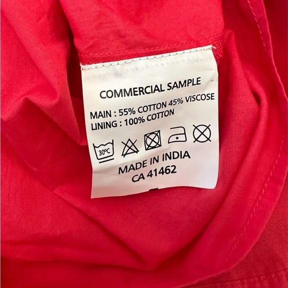 WHITE STUFF Spring 2025 Collection Midi Dress Pink Sample Size 6 NWT - Picture 10 of 10